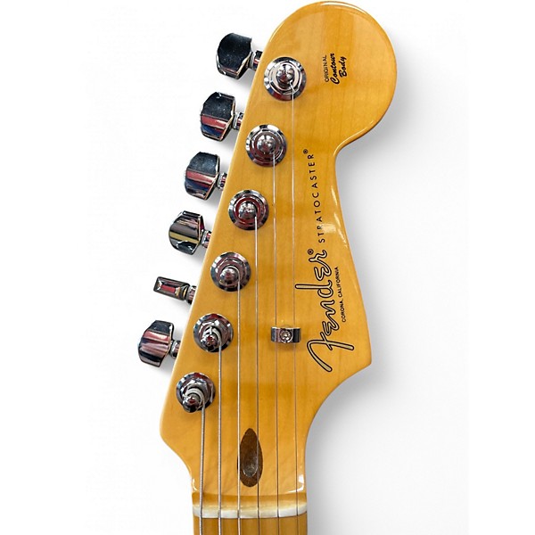 Used Fender American Professional II Stratocaster Black Solid Body Electric Guitar