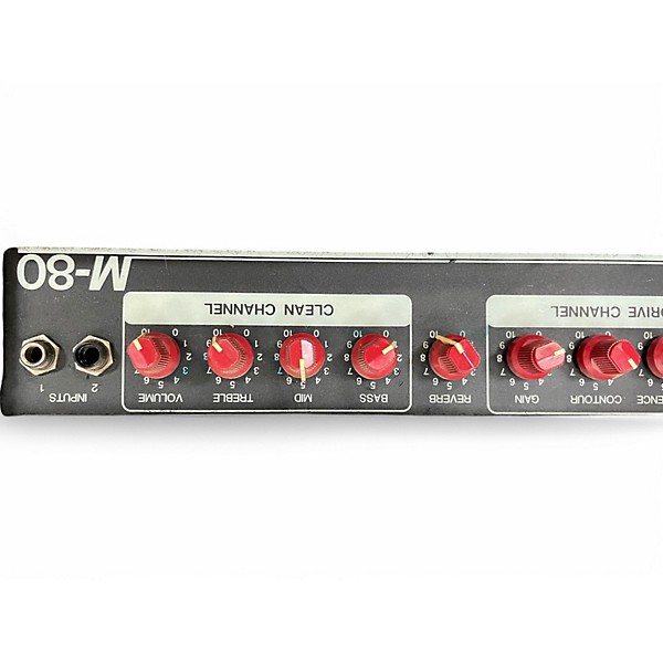 Used Fender M-80 Tube Guitar Amp Head