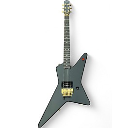 Used EVH Star limited edition Stealth Black Solid Body Electric Guitar