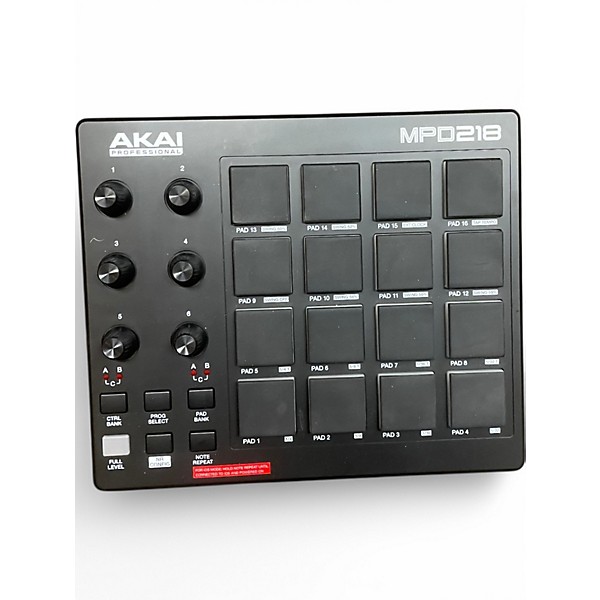 Used Akai Professional MPD218 MIDI Controller