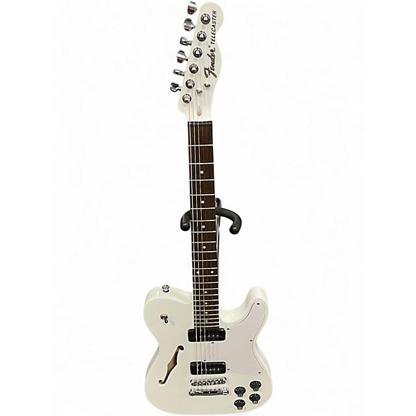 Used Fender JA90 Jim Adkins Thinline Telecaster WHITE Hollow Body Electric Guitar,New Products : American Fashion Style Bags On Sale