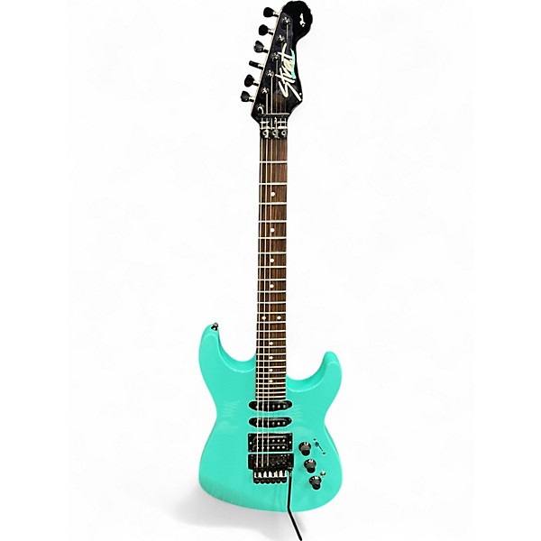 Used Fender HM Heavy Metal Stratocaster Seafoam Green Solid Body Electric Guitar