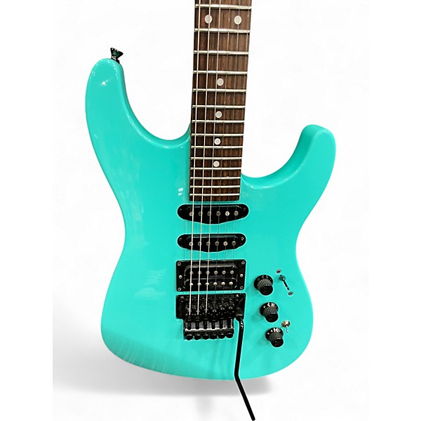 Used Fender HM Heavy Metal Stratocaster Seafoam Green Solid Body Electric Guitar