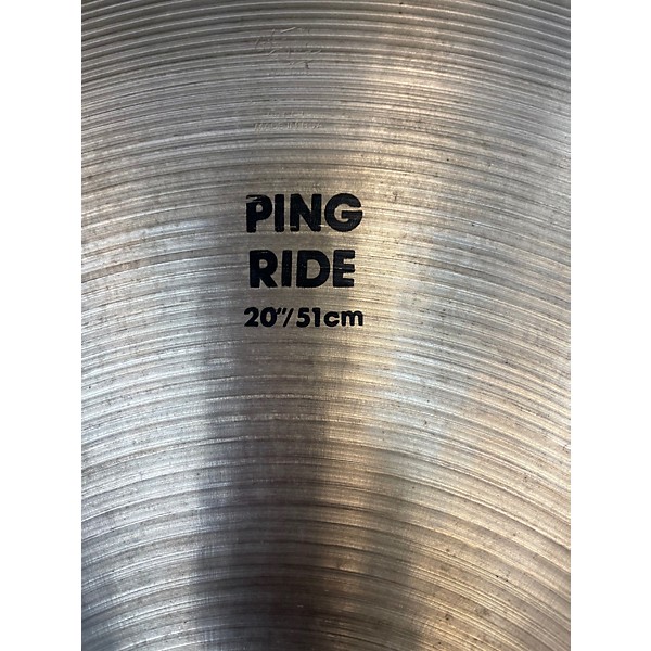Used Zildjian 20in Ping Ride Cymbal