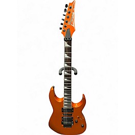 Used Ibanez RG370DXG Orange Solid Body Electric Guitar