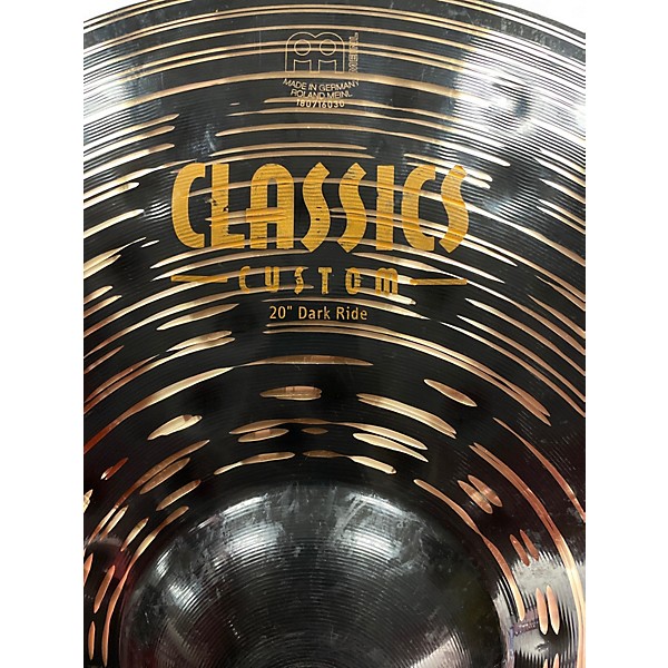 Used MEINL 20in CLASSIC CUSTOM DARK Cymbal