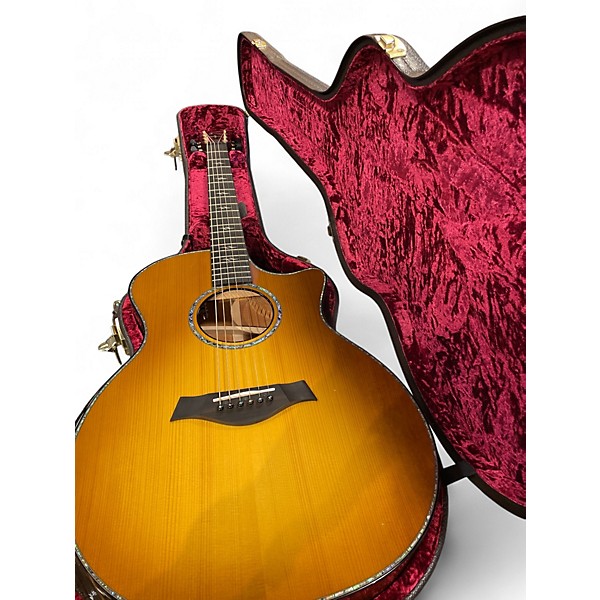 Used Taylor CUSTOM GA Natural Acoustic Electric Guitar