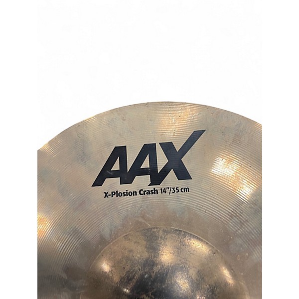 Used SABIAN 14in AAX Xplosion Crash Cymbal