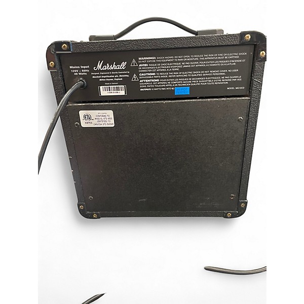 Used Marshall MG10CD 1X6.5 10W Guitar Combo Amp