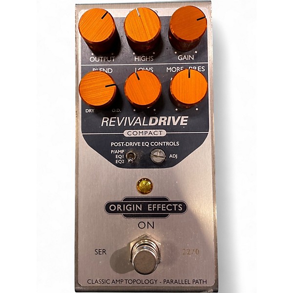 Used Origin Effects revival drive Effect Pedal