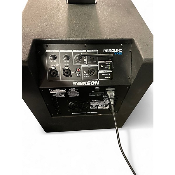 Used Samson Resound VX8.1 Powered Speaker