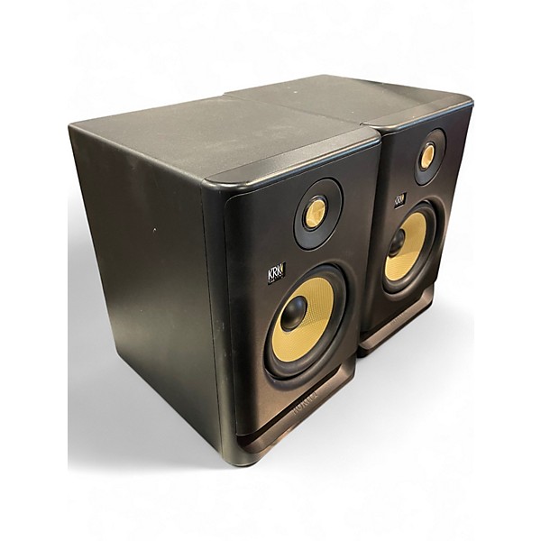 Used KRK ROKIT G5 Studio Monitor Pair (Stands & Cables Not Included)  Powered Monitor
