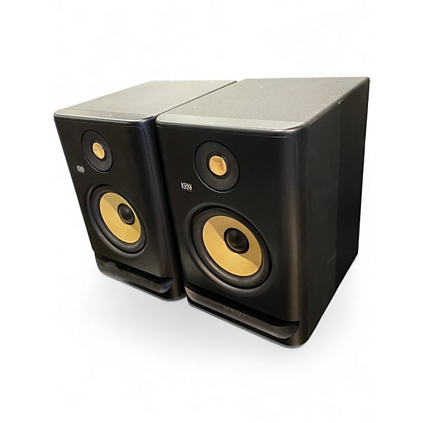 Used KRK ROKIT G5 Studio Monitor Pair (Stands & Cables Not Included)  Powered Monitor