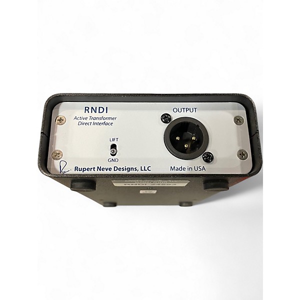 Used Rupert Neve Designs RNDI Active DI Box Direct Box