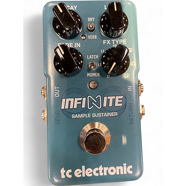 Used TC Electronic INFITE SAMPLER SUSTAINER Pedal