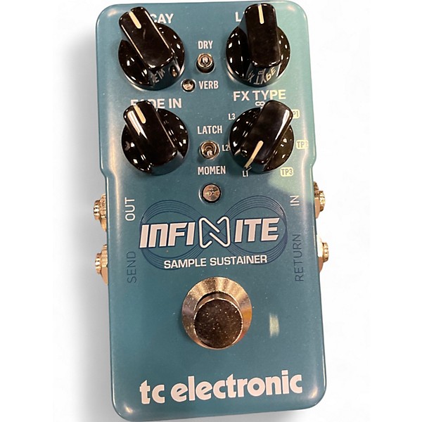 Used TC Electronic INFITE SAMPLER SUSTAINER Pedal