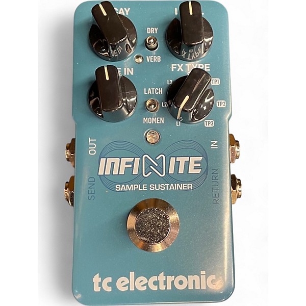 Used TC Electronic INFITE SAMPLER SUSTAINER Pedal