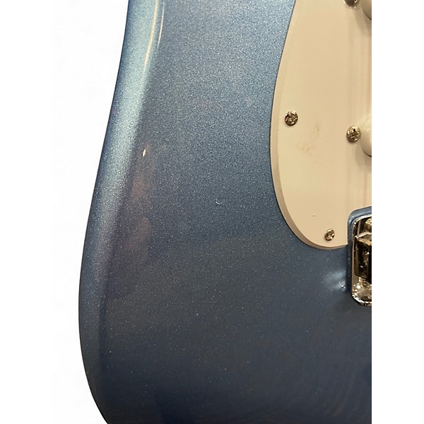 Used Squier Affinity Stratocaster Metallic Blue Solid Body Electric Guitar