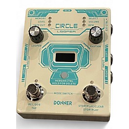 Used Donner circle looper Effect Pedal