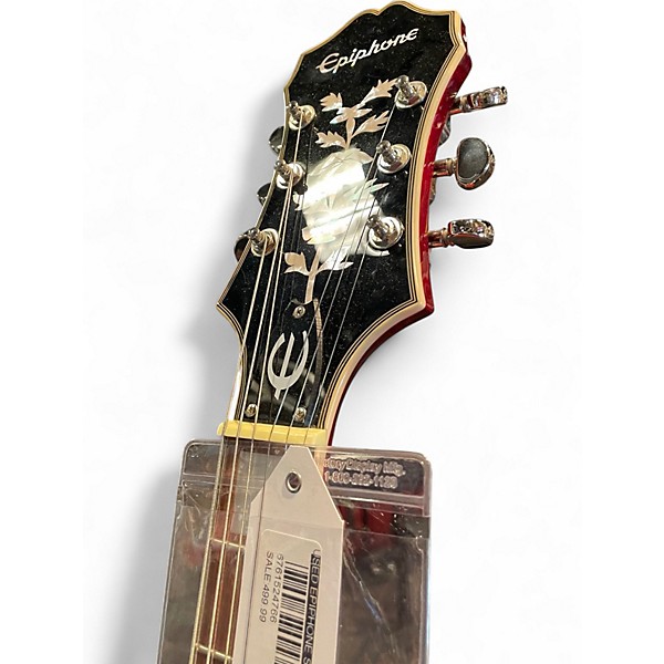 Used Epiphone Swingster Wine Red Hollow Body Electric Guitar