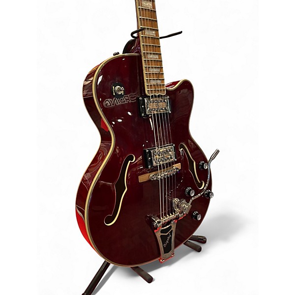 Used Epiphone Swingster Wine Red Hollow Body Electric Guitar