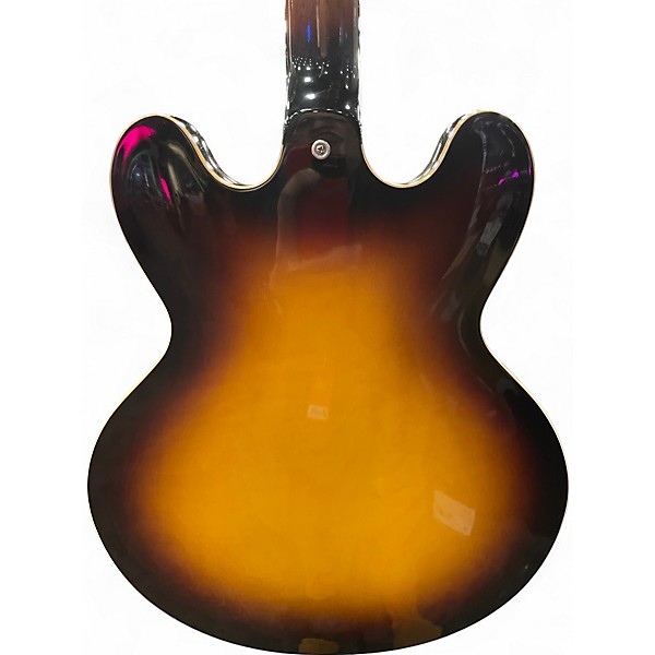Used 2014 Gibson ES335 Memphis Dot Tobacco Sunburst Hollow Body Electric Guitar