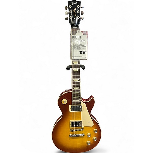 Used 2023 Gibson Les Paul Standard 60's Iced Tea Solid Body Electric Guitar