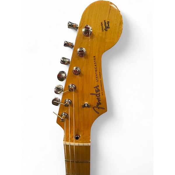 Used Fender JV Modified '50s Stratocaster HSS Maple Fingerboard Electric 2 Color Sunburst Solid Body Electric Guitar