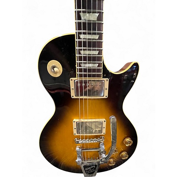 Used Epiphone Les Paul Standard Elite Tobacco Sunburst Solid Body Electric Guitar