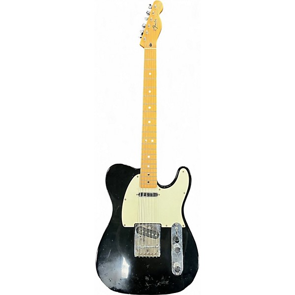 Used Fender MEXICO STANDARD TELECASTER BLACK Solid Body Electric Guitar