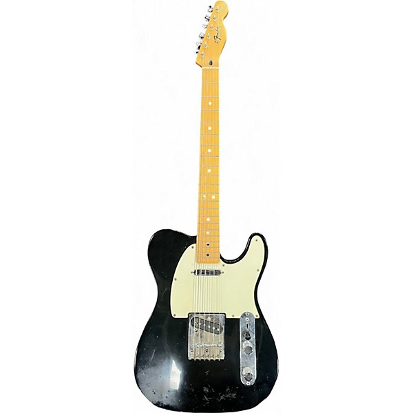 Used Fender MEXICO STANDARD TELECASTER BLACK Solid Body Electric Guitar