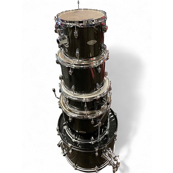 Used SPL 5 Piece UNITY 2 DARK GREEN SPARKLE Drum Kit