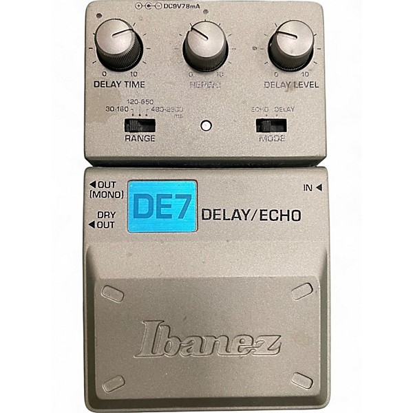 Used Ibanez DE7 Effect Pedal