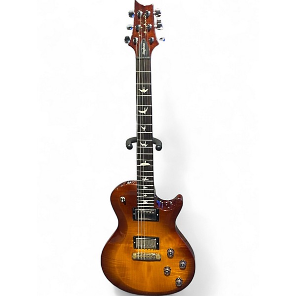 Used PRS S2 Singlecut Amber sunburst Solid Body Electric Guitar