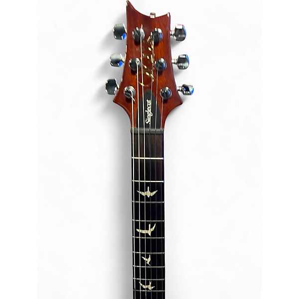 Used PRS S2 Singlecut Amber sunburst Solid Body Electric Guitar
