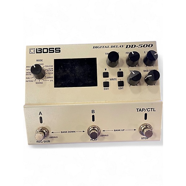 Used BOSS DD500 Digital Delay Effect Pedal