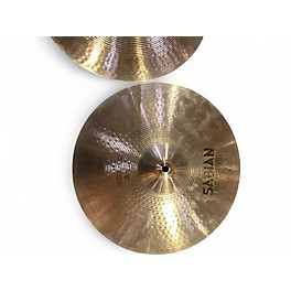 Used SABIAN 14in regular hi hats Cymbal