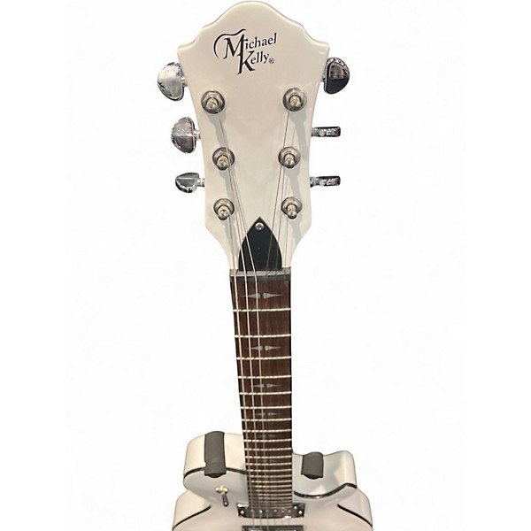 Used Michael Kelly Patriot Decree Alpine White Solid Body Electric Guitar