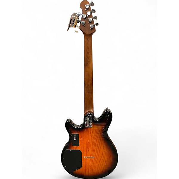 Used Sterling by Music Man Valentine Vintage Sunburst Solid Body Electric Guitar