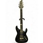 Used Schecter Guitar Research BLACKJACK SLS Black Solid Body Electric Guitar thumbnail