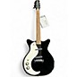 Used Danelectro Stock '59 Black and White Solid Body Electric Guitar thumbnail