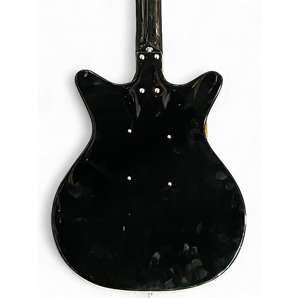 Used Danelectro Stock '59 Black and White Solid Body Electric Guitar