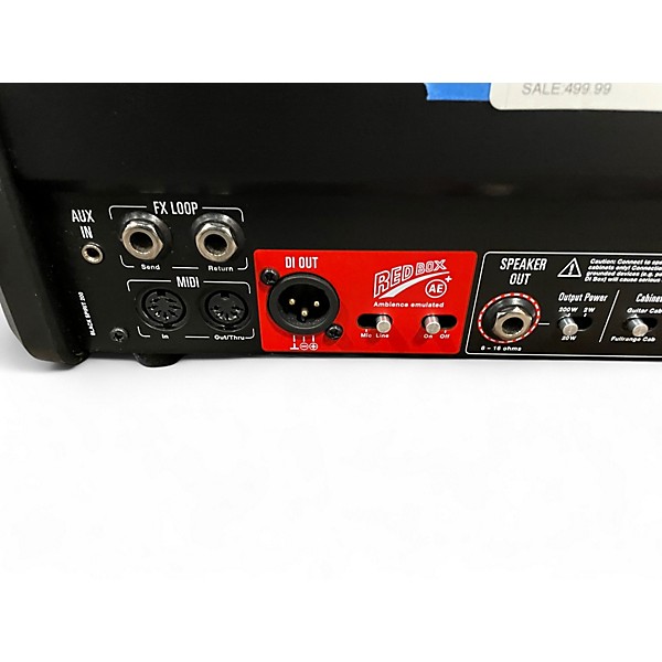 Used Hughes & Kettner BLACK SPIRIT 200 Solid State Guitar Amp Head