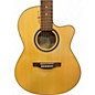 Used Simon & Patrick Heart of Wild Cherry Folk SG T35 Natural Acoustic Electric Guitar