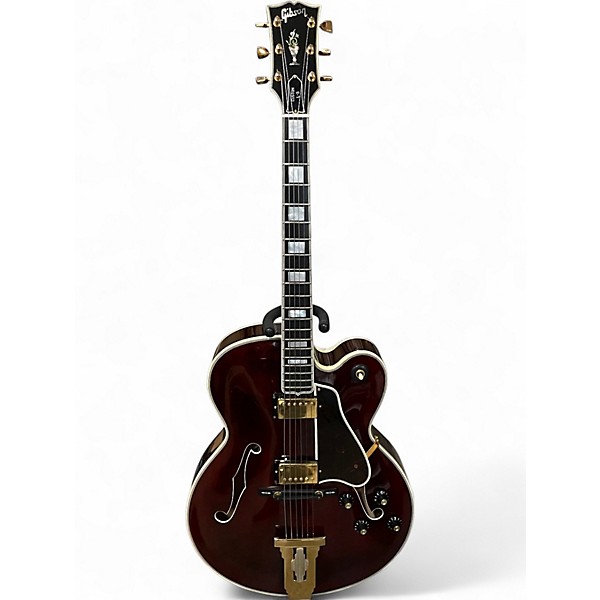 Vintage 1978 Gibson L-5CES Wine Red Hollow Body Electric Guitar