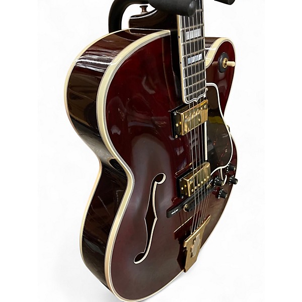 Vintage 1978 Gibson L-5CES Wine Red Hollow Body Electric Guitar