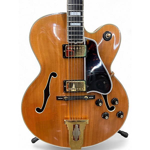 Vintage 1976 Gibson L-5CES Natural Hollow Body Electric Guitar