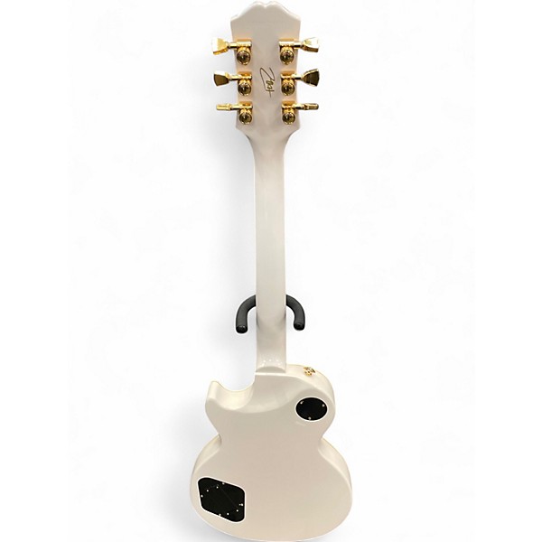 Used Epiphone Matt Heafy Les Paul Custom Origins BONE WHITE Solid Body Electric Guitar