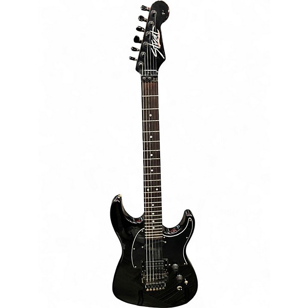 Used 1997 Fender HM Heavy Metal Stratocaster Black Solid Body Electric Guitar