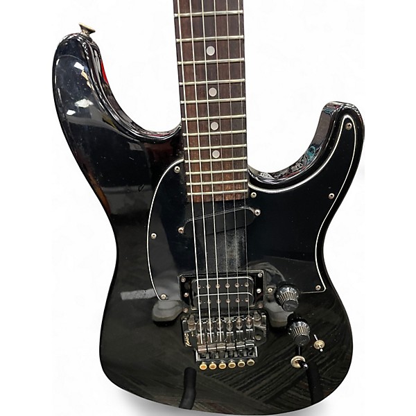 Used 1997 Fender HM Heavy Metal Stratocaster Black Solid Body Electric Guitar